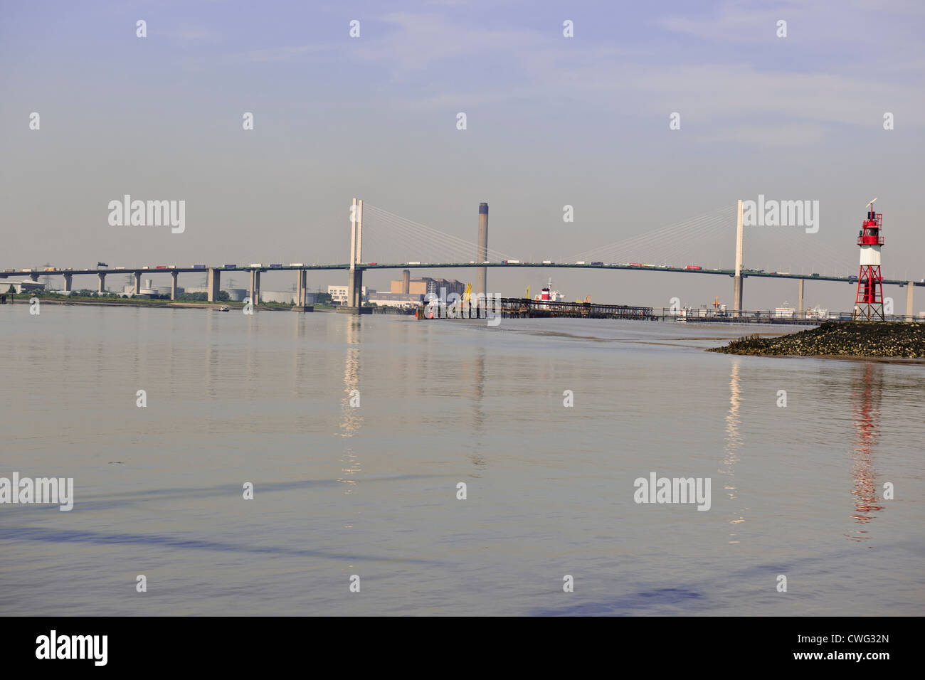 Queen Elizabeth Bridge II,Vital Artery to M25 motorway,West Thurrock