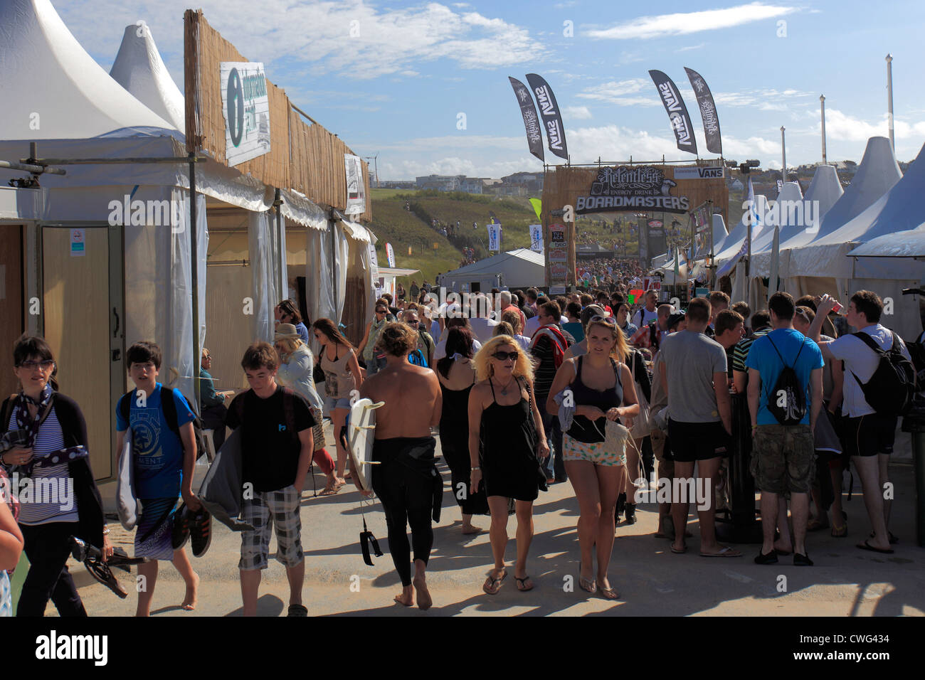 Boardmasters festival hi-res stock photography and images - Alamy