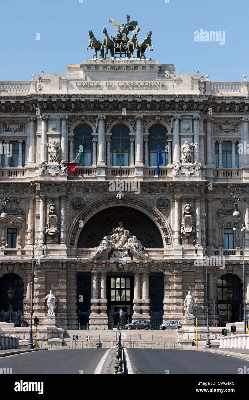 Corte di Cassazione, Palace of Justice, Rome, Italy. Stock Photo