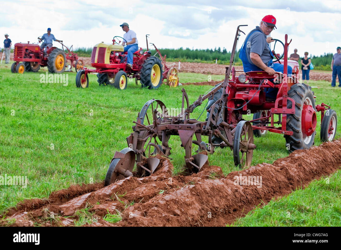 Provincial Plowing Match and Parade & Agricultural Fair, Dundas, PEI Stock Photo