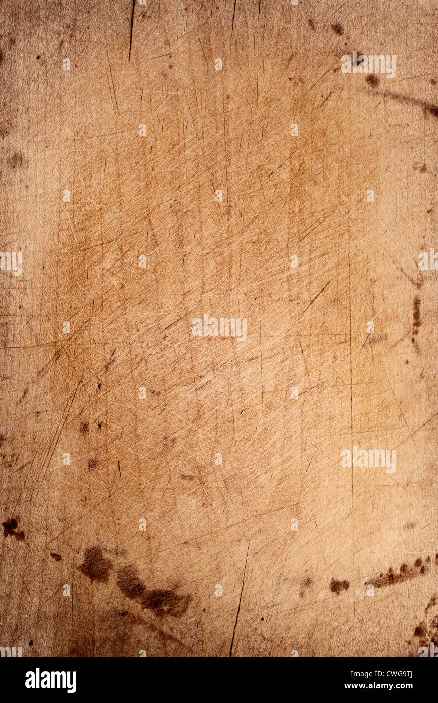 old chopping board wooden backdrop Stock Photo - Alamy