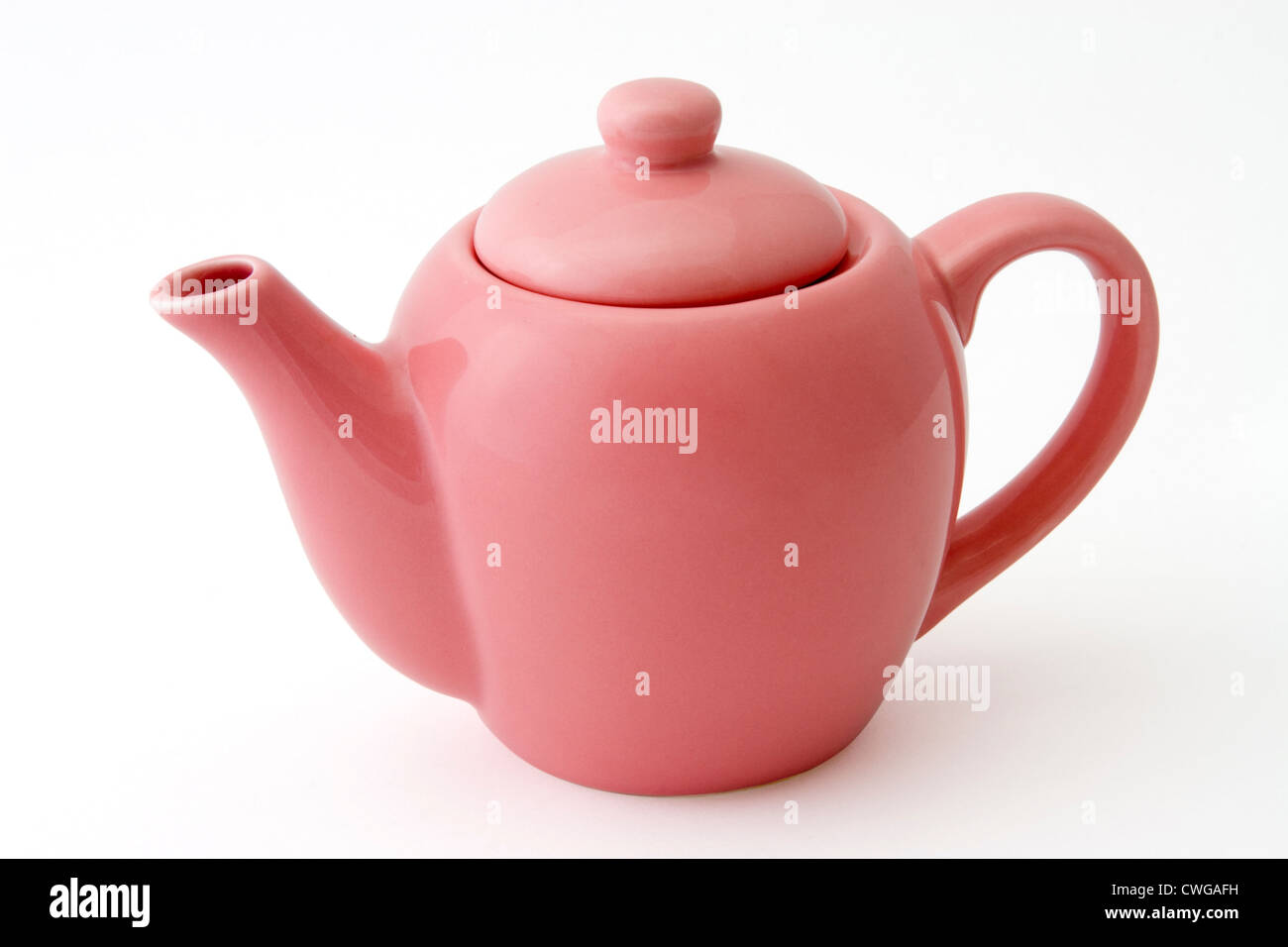 A pink teapot Stock Photo Alamy