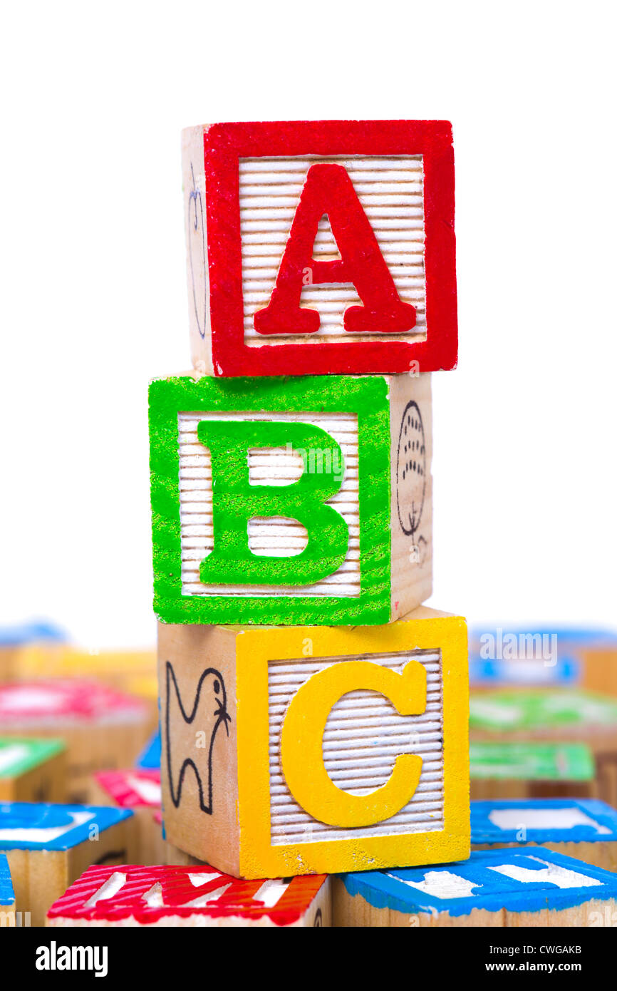 childrens abc blocks