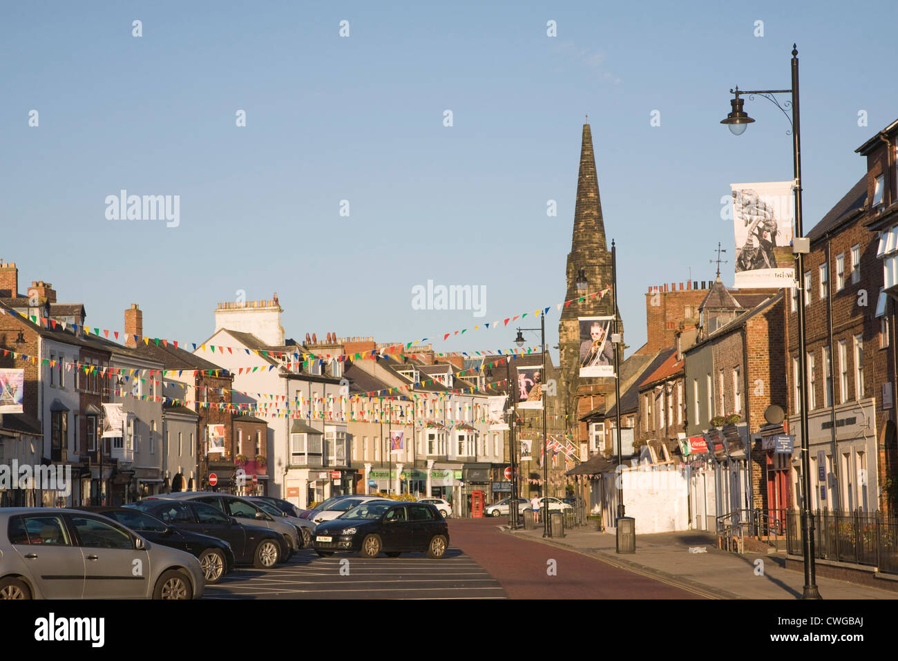 Front Street, Tynemouth, Northumberland, England Stock Photo Alamy