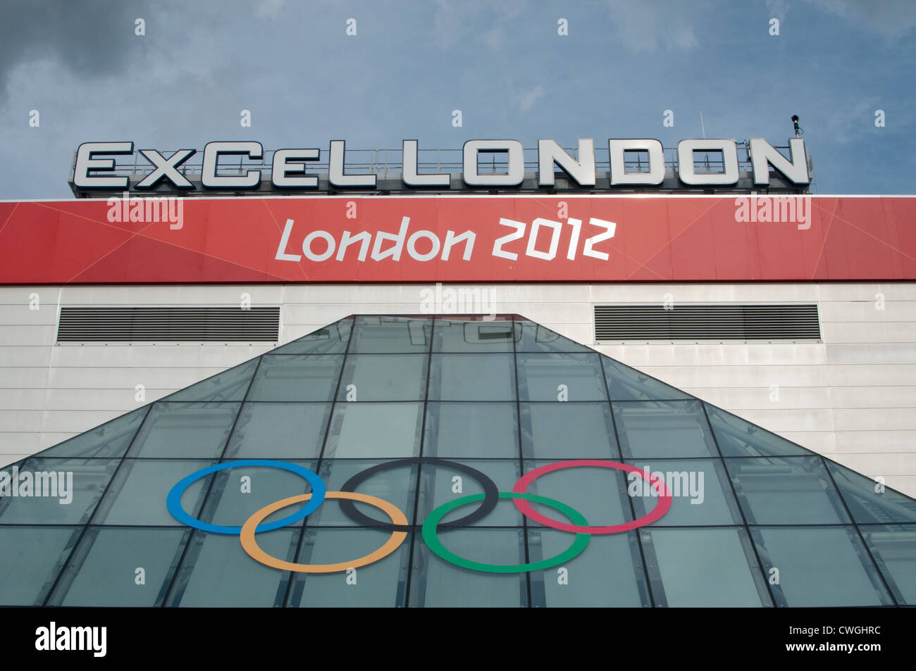 Excel London Olympic venue Stock Photo