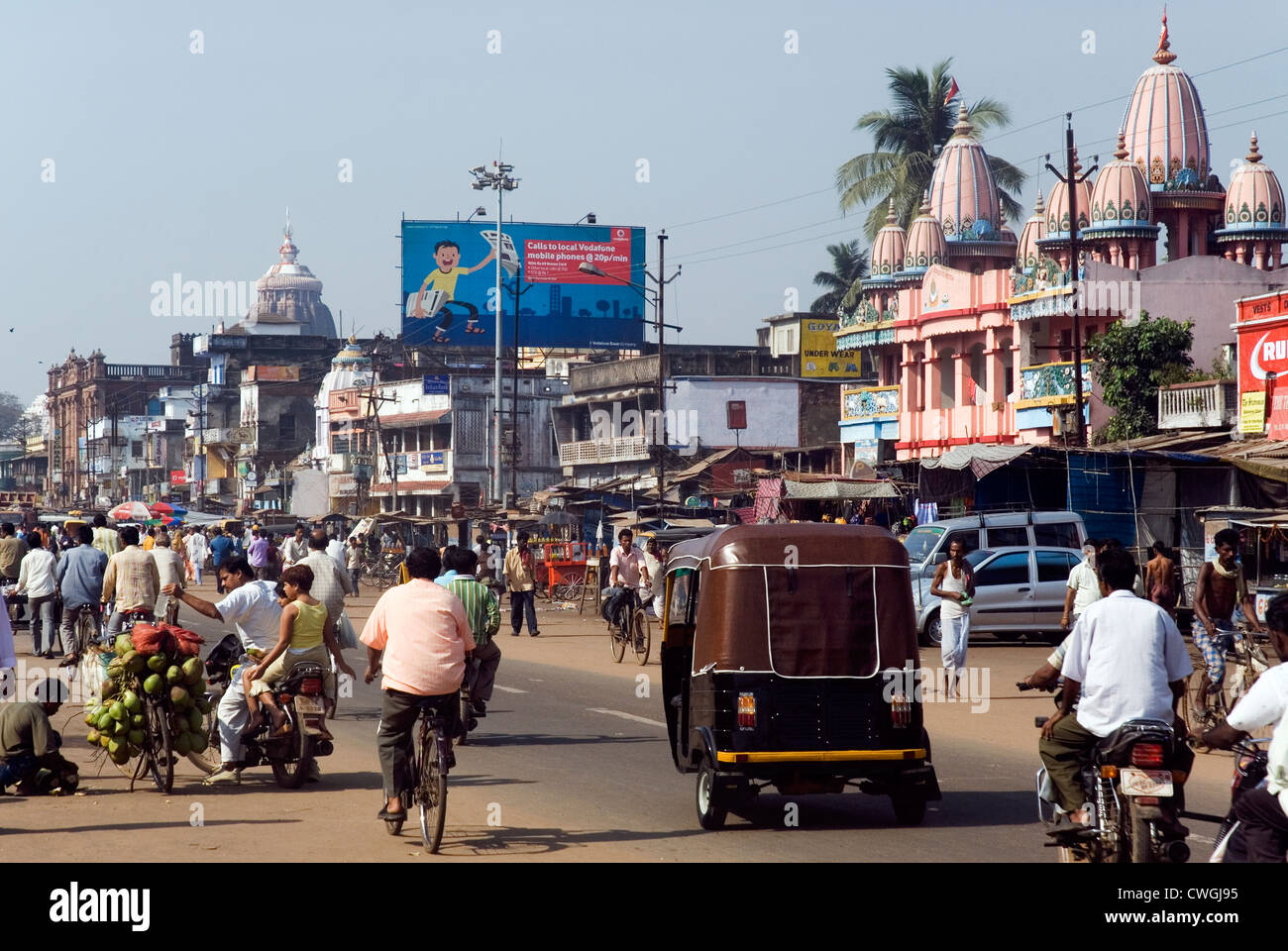Grand Road, Puri, Orissa, Odisha, India, South Asia, Asia Stock Photo