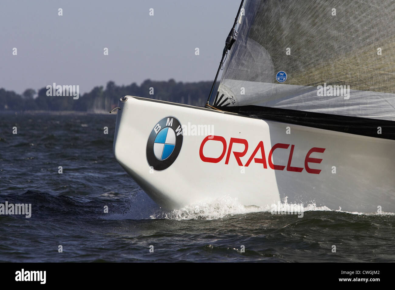 German Sailing Grand Prix, sailing on the Baltic Sea Stock Photo