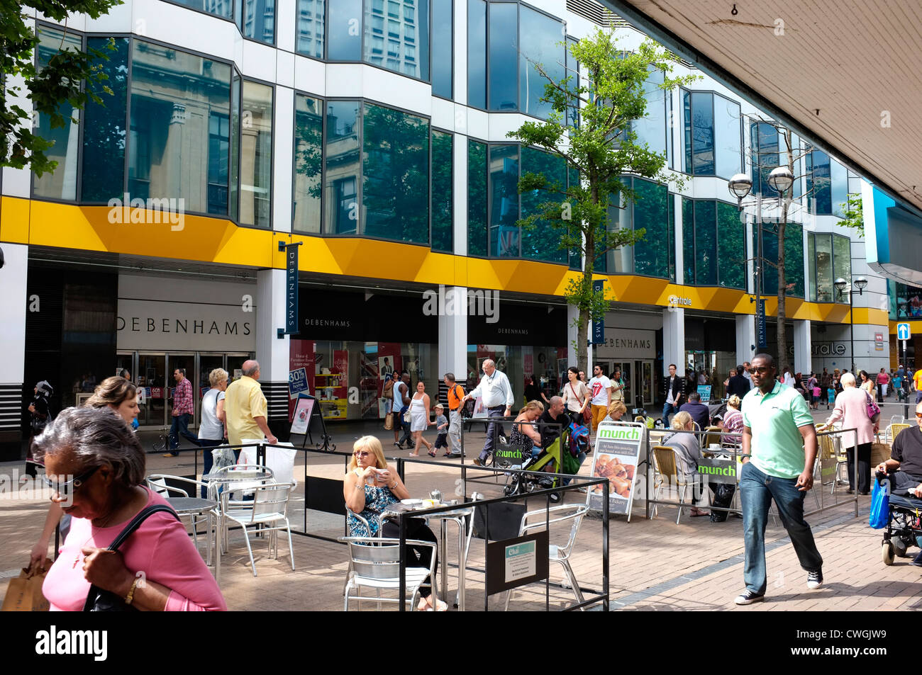 croydon town shopping centre surrey uk 2012 Stock Photo Alamy