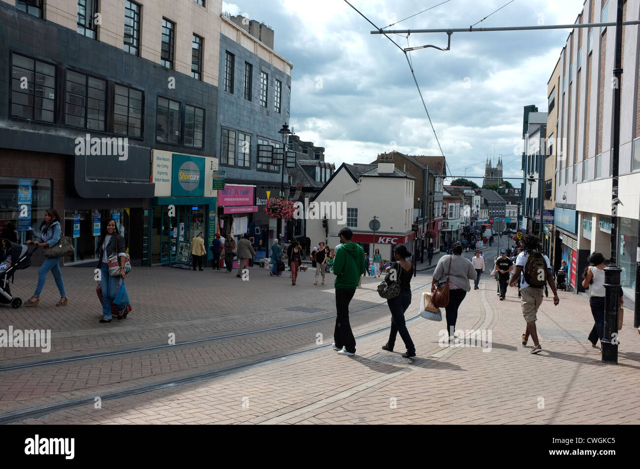 East Croydon Shopping Centre Surrey Uk 2012 Stock Photo Alamy