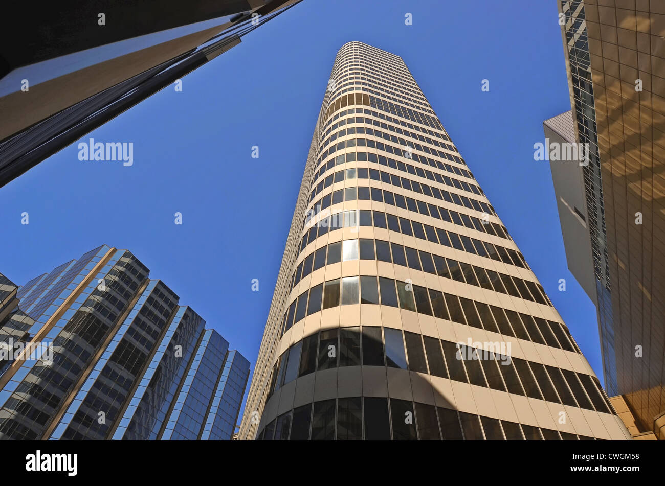 High rise buildings in downtown Toronto, Ontario, Canada. Stock Photo