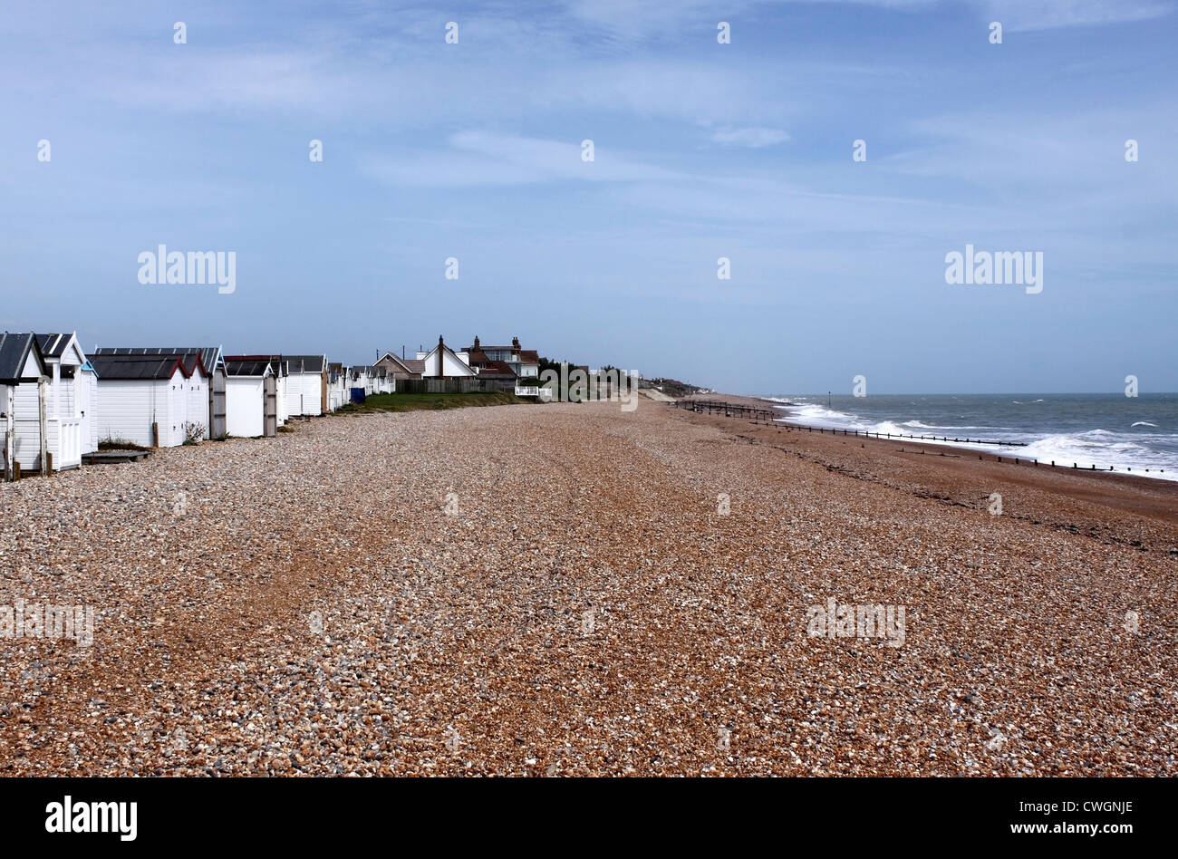 NORMANS BAY EAST SUSSEX. UK Stock Photo