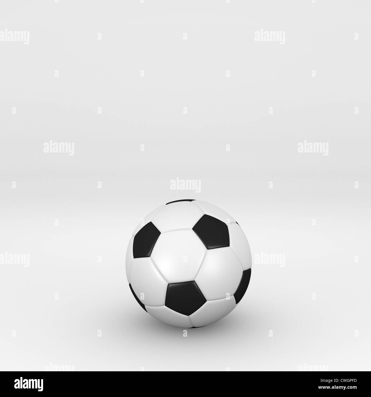 isolated soccer ball in studio background Stock Photo Alamy