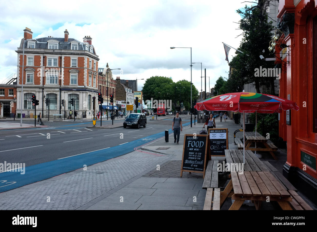 bow road london e3 uk 2012 Stock Photo Alamy
