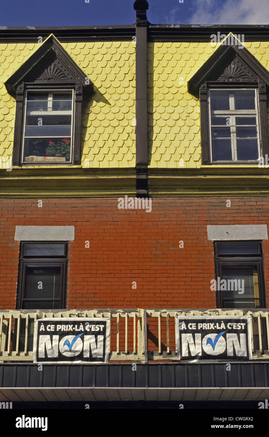 The 1995 Quebec referendum was the second referendum to ask voters in