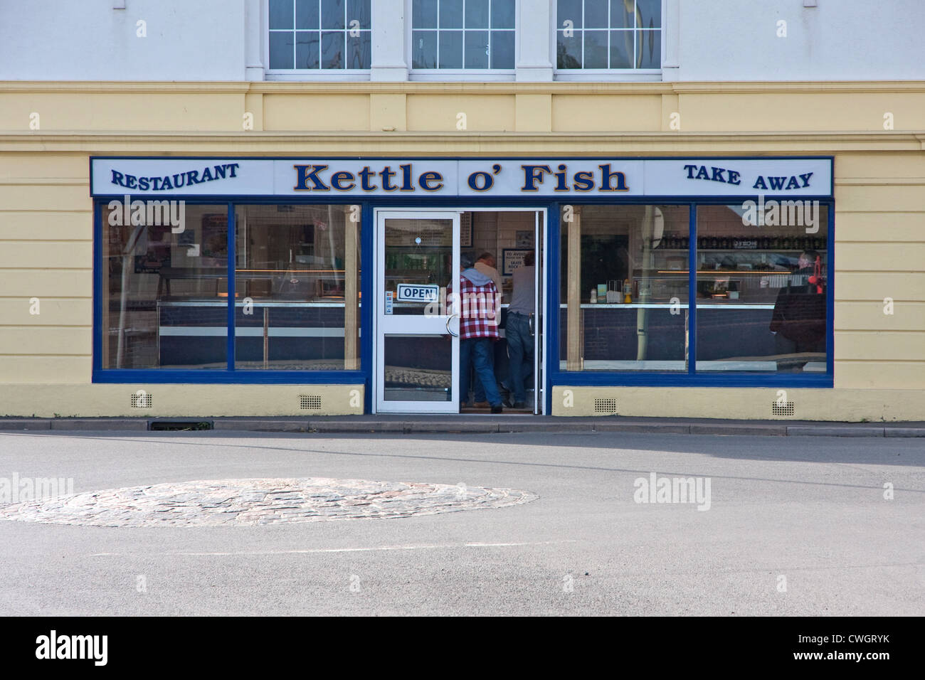 Kettle o' Fish fish and chip shop, Rye, East Sussex Stock Photo Alamy