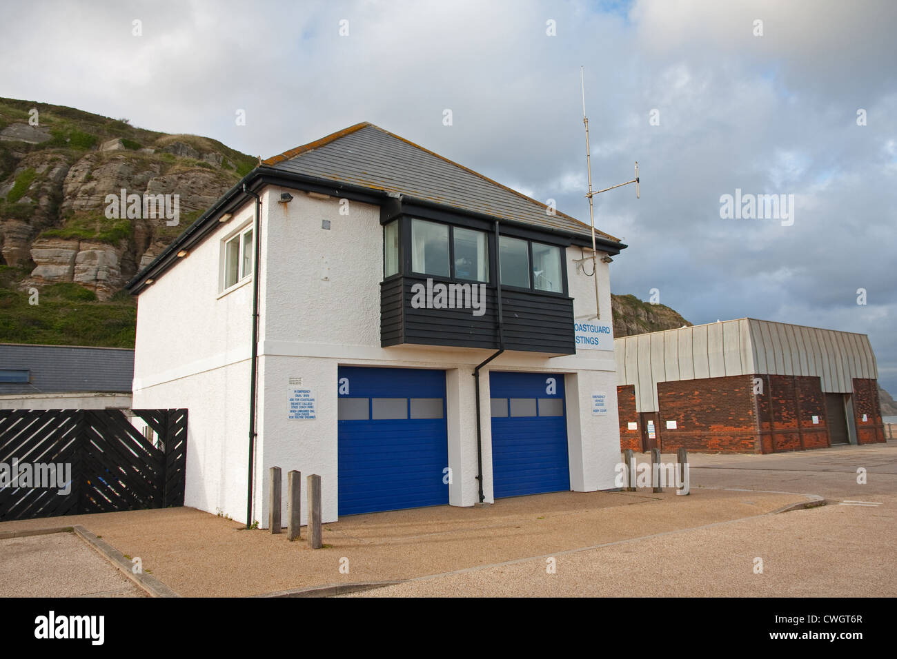 H M Coastguard Station, Hastings Stock Photo - Alamy