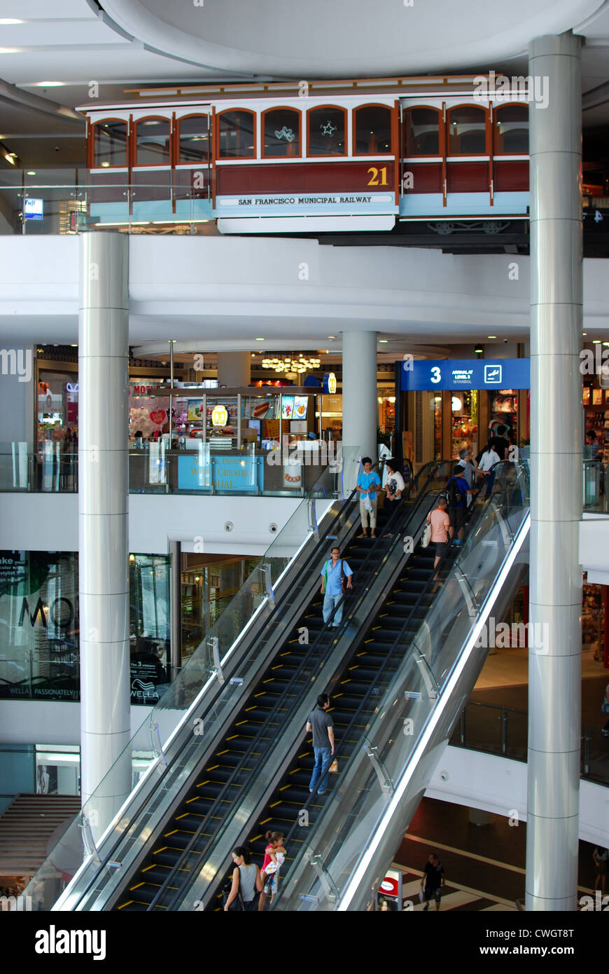 Terminal 21 Bangkok shopping mall Stock Photo Alamy