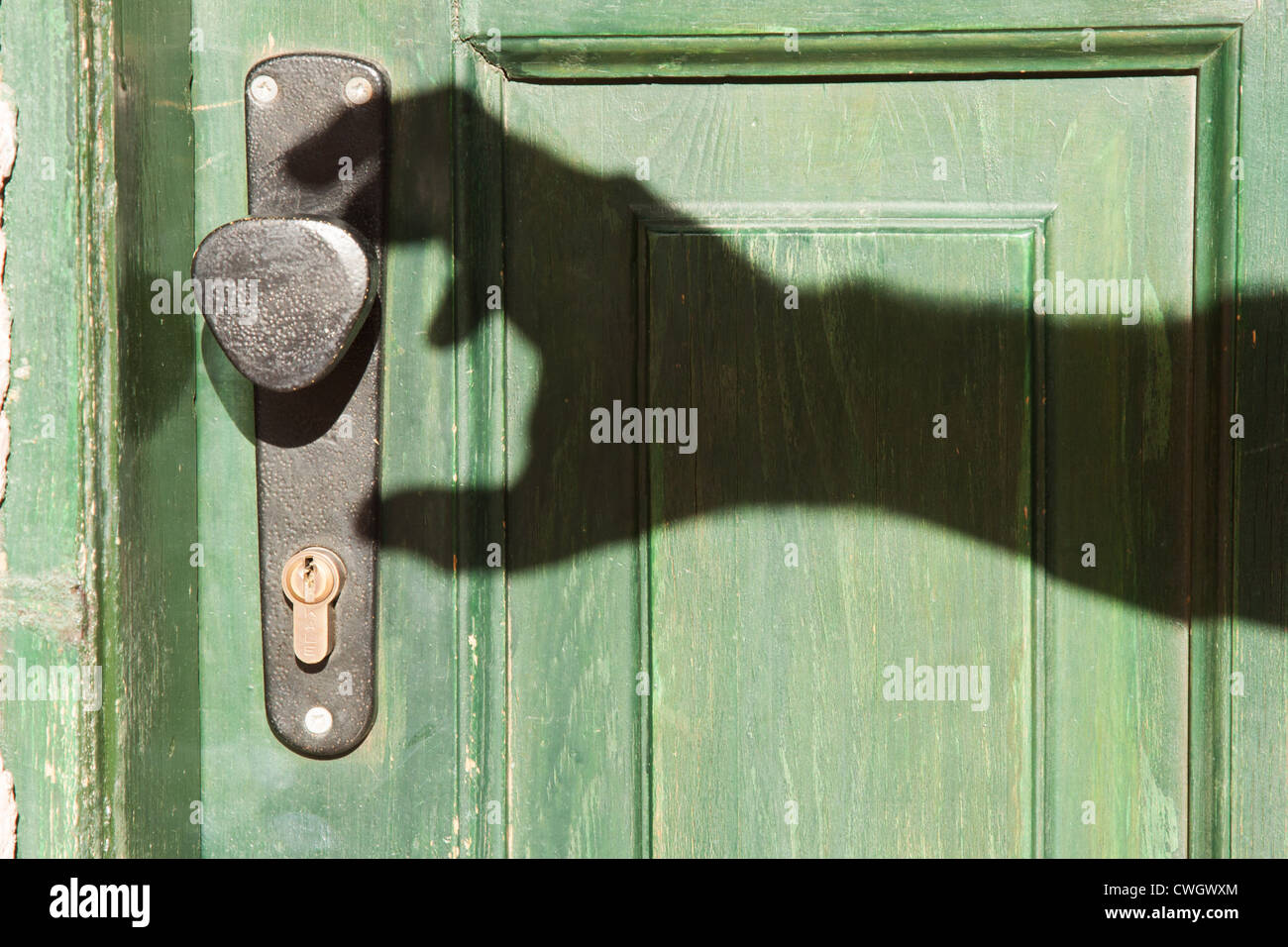 Creepy door knob hi-res stock photography and images - Alamy