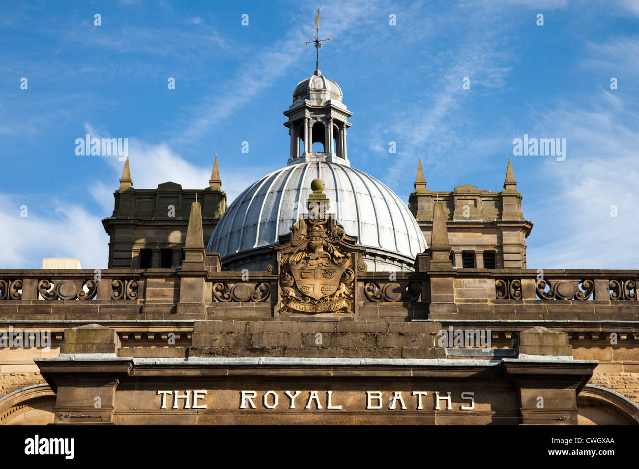 The Royal Baths in Harrogate North Yorkshire England Stock Photo - Alamy