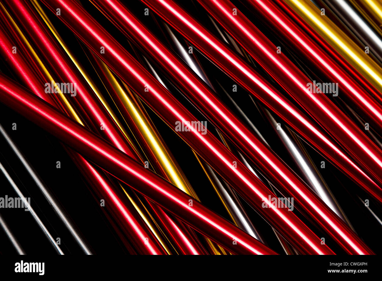 Metal tent poles Stock Photo - Alamy