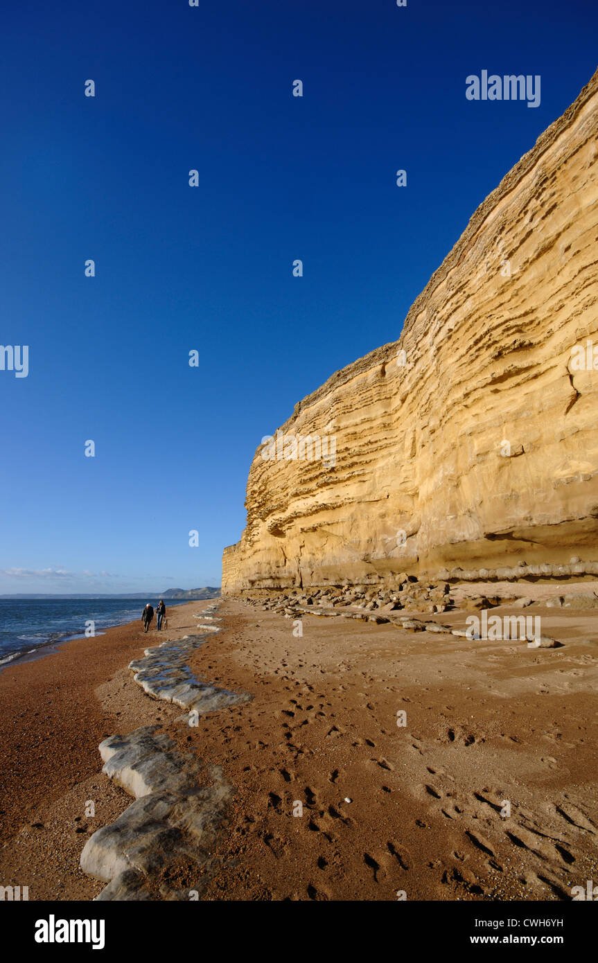 west bay dorset Stock Photo - Alamy