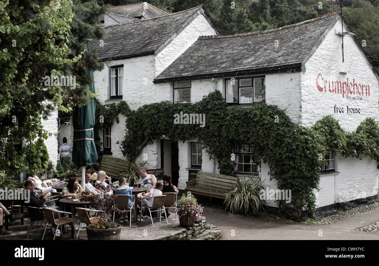 Crumplehorn inn polperro hi-res stock photography and images - Alamy