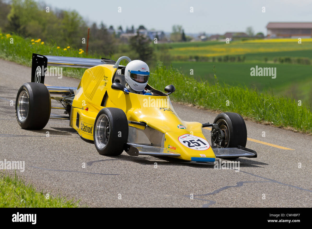 Vintage race car Schiesser MK5 FF2000 from 1978 at Grand Prix in  Mutschellen, SUI on April 29, 2012 Stock Photo - Alamy