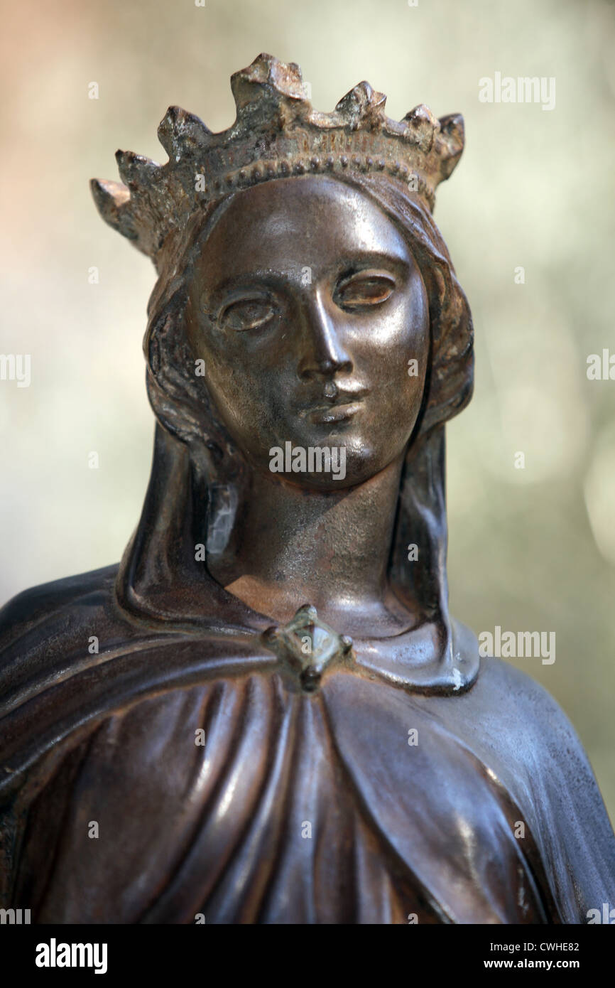 Ephesus, Statue of Virgin Mary Stock Photo