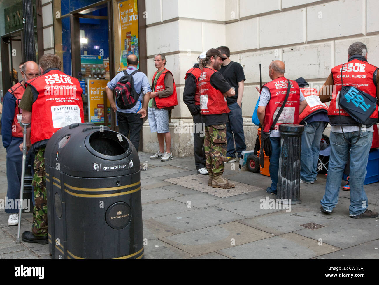 The big issue vendors hires stock photography and images Alamy