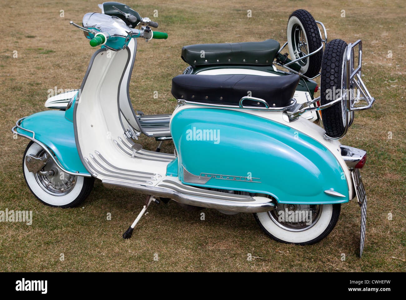 Lambretta scooters hi-res stock photography and images - Alamy