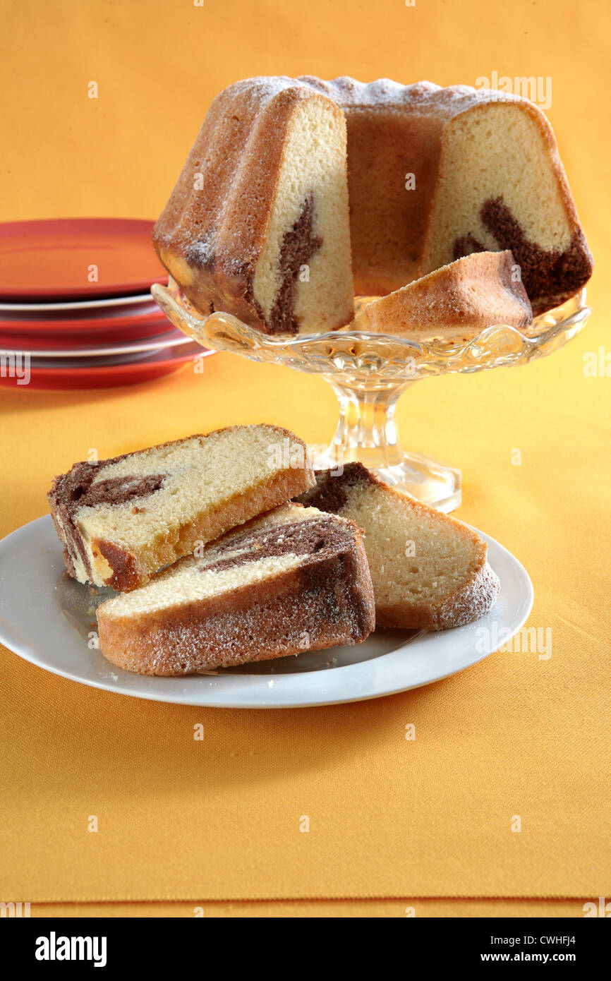 Bunt Cake Stock Photo