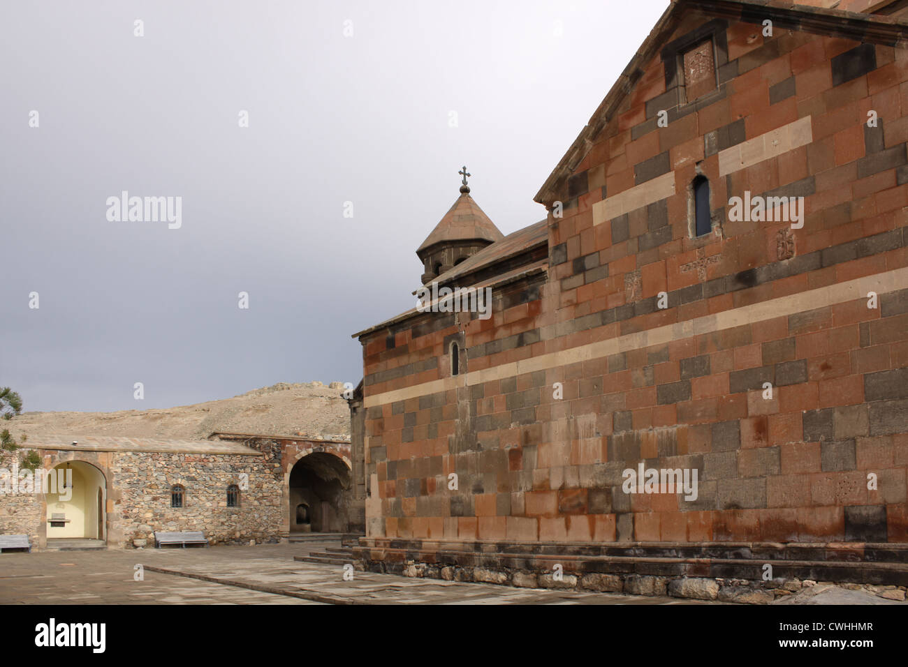 Armenia. Khor Virap. Astvatsatsin (Holy Virgin) Stock Photo