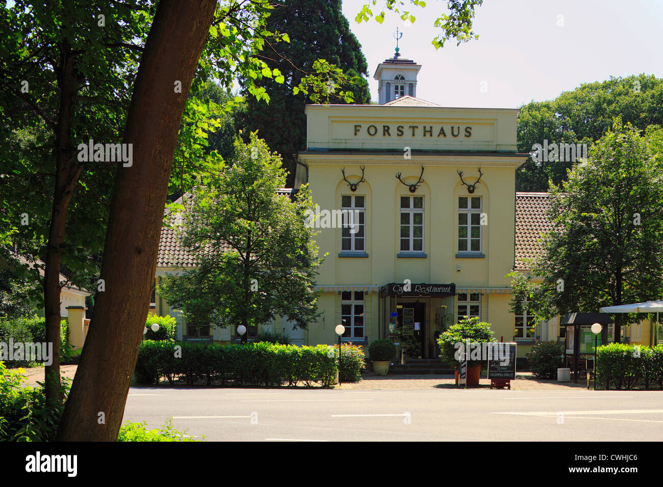 Restaurant und Cafe Forsthaus in KrefeldForstwald, Niederrhein