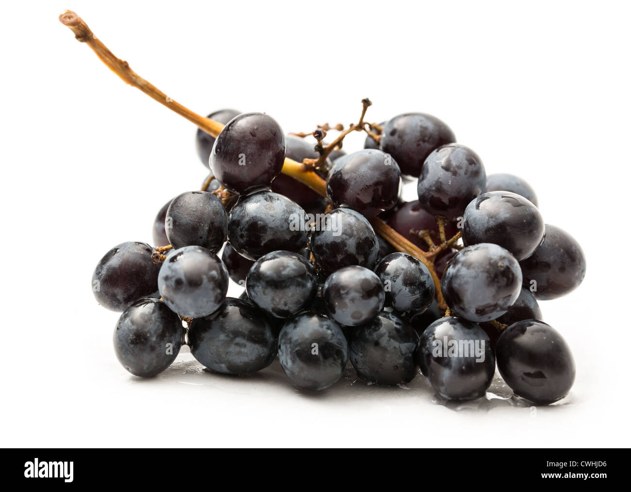 Fresh ripe grape on Cut Out Stock Images & Pictures - Alamy