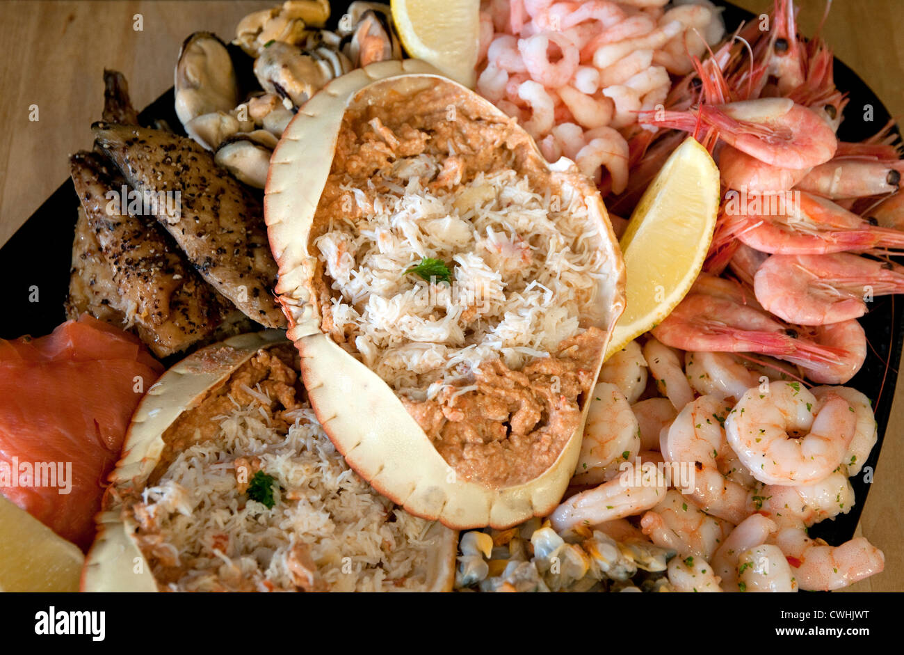Seafood platter uk hires stock photography and images Alamy