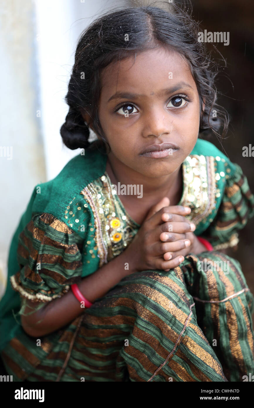 Rural indian girls hi-res stock photography and images - Alamy
