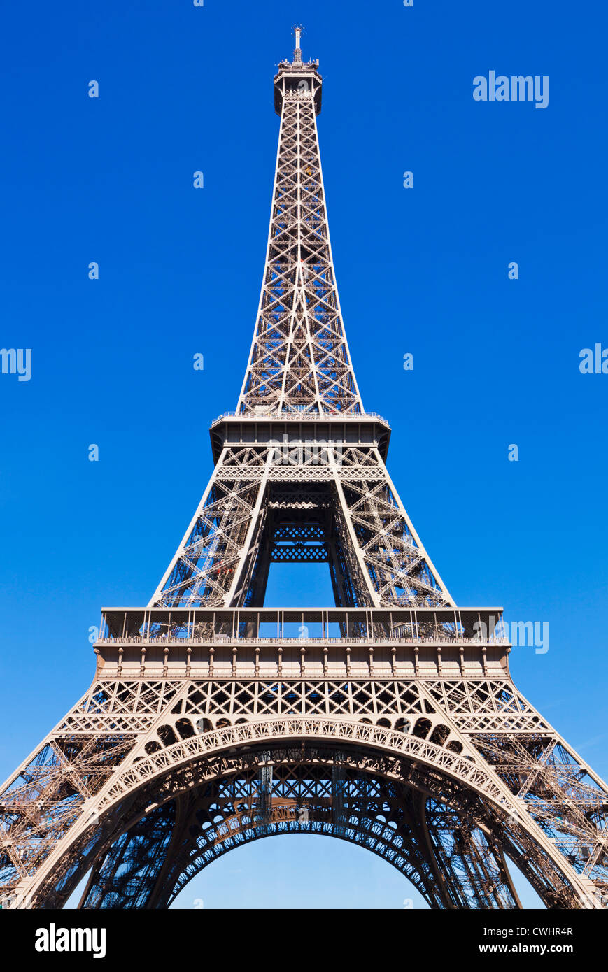 Paris Eiffel tower Paris France EU Europe Stock Photo