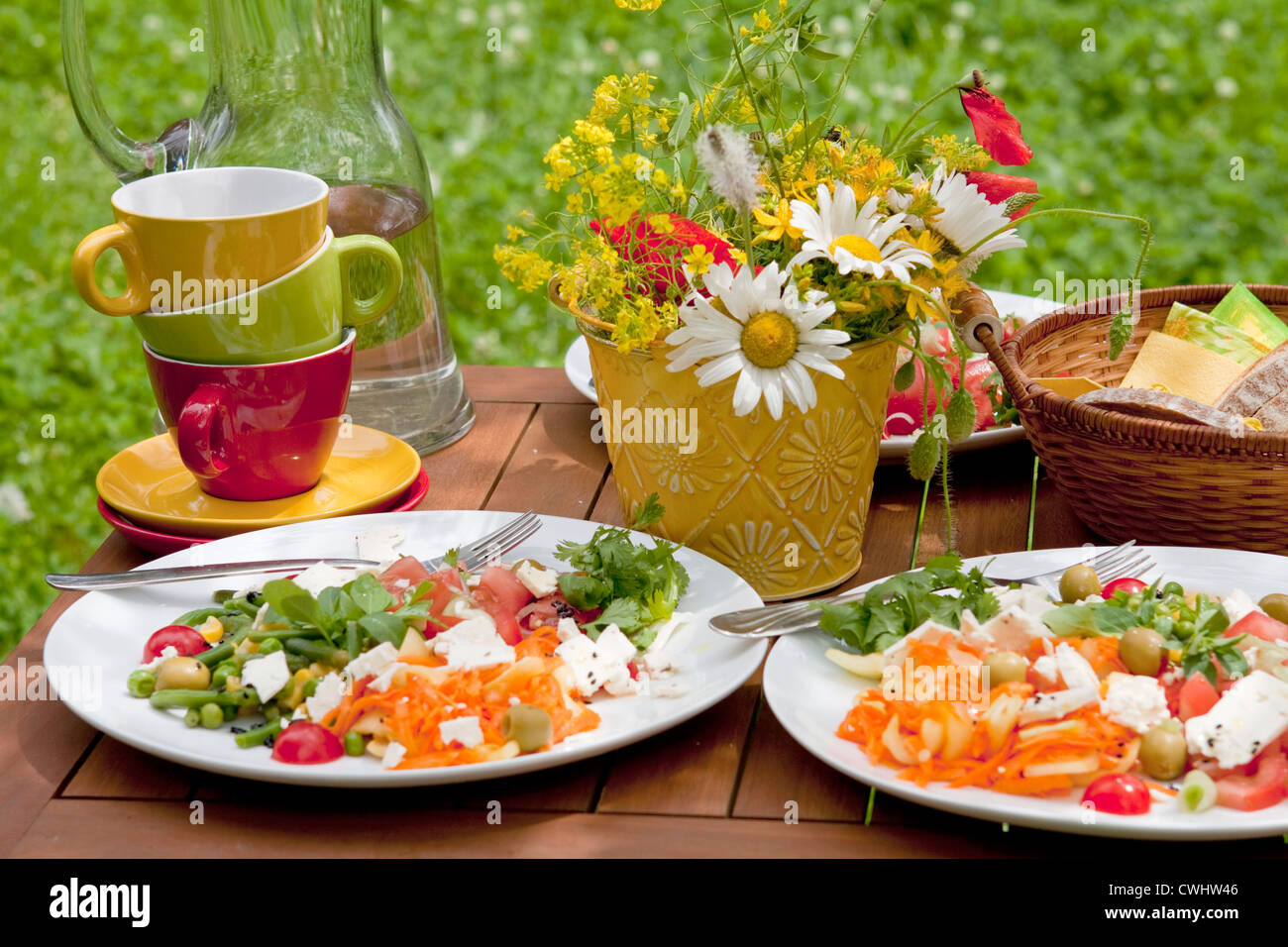 Summer Food and Drink Stock Photo - Alamy