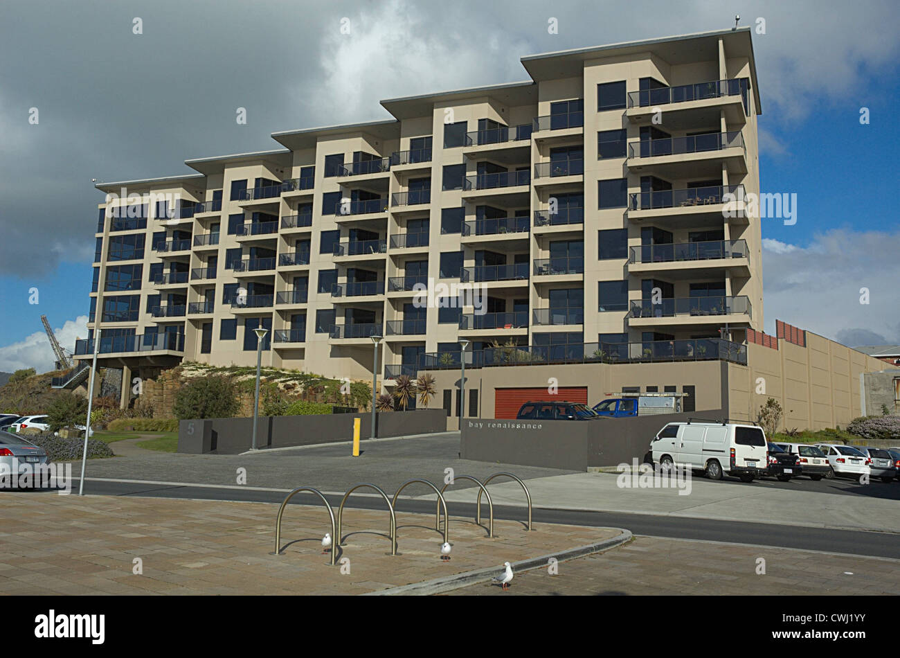 Bay Renaissance apartment building on North Terrace, Burnie, Tasmania