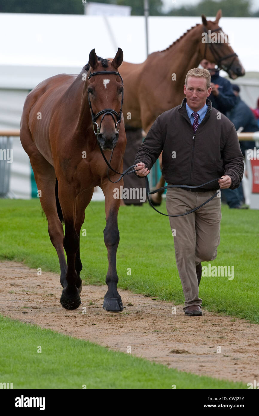 The Land Rover Burghley Horse Trials Stamford Lincolnshire Oliver Townend Stock Photo Alamy