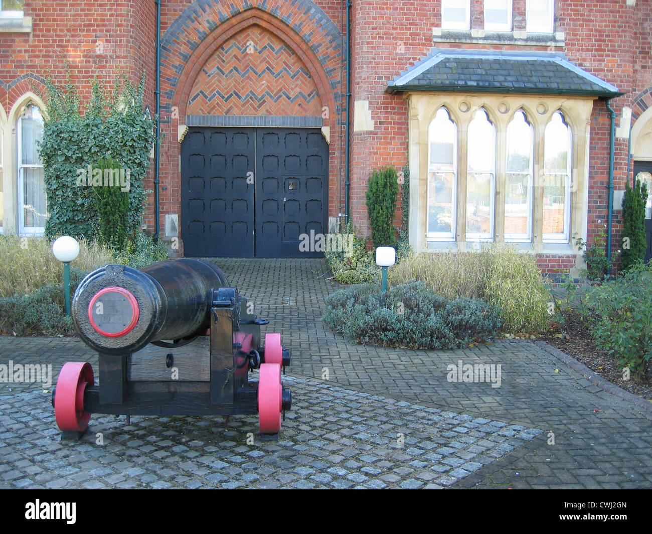 Gatehouse of the former st albans prison hires stock photography and