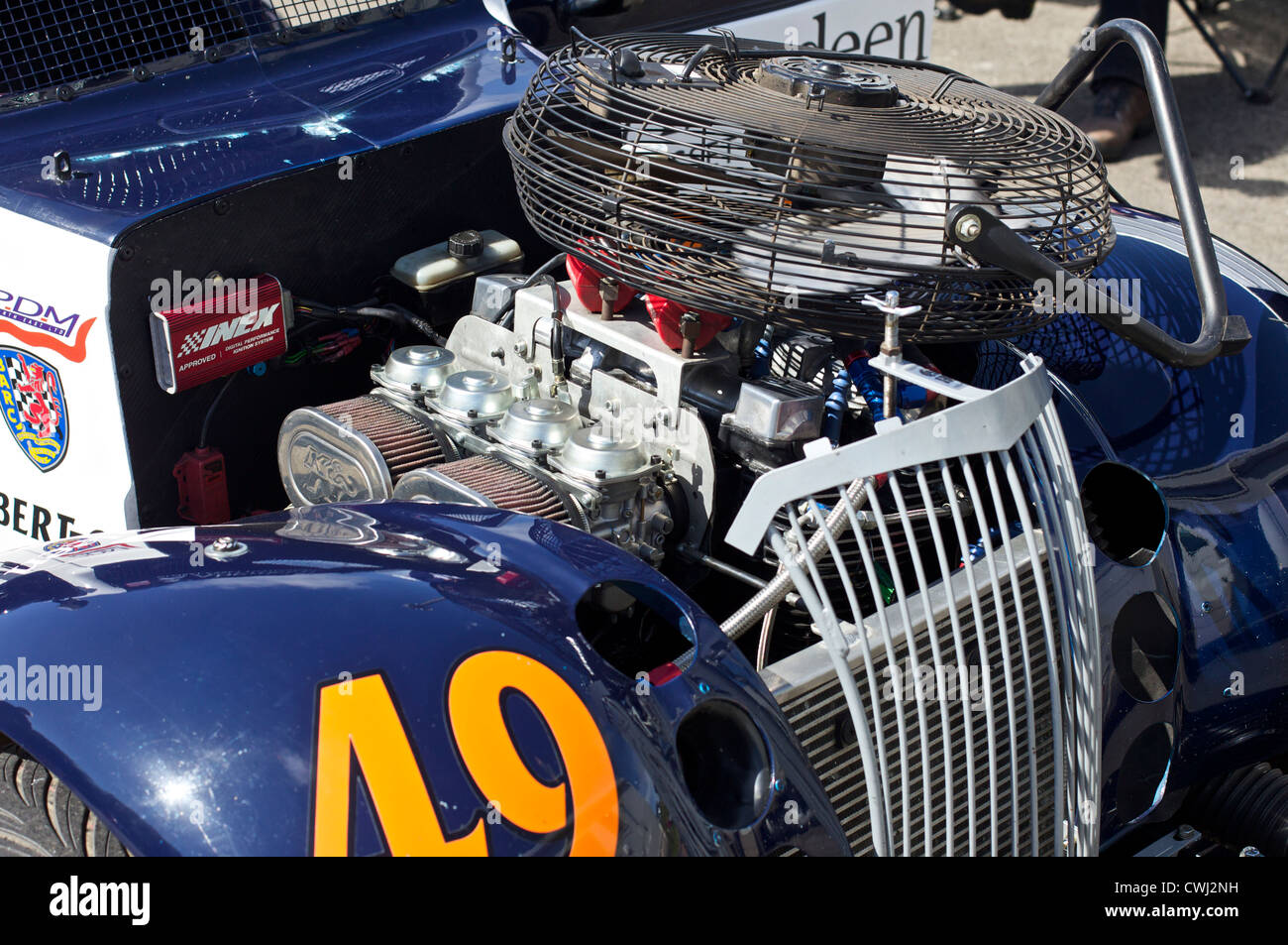 Legend racing car, Cadwell Park Track day, Lincolnshire Stock Photo Alamy