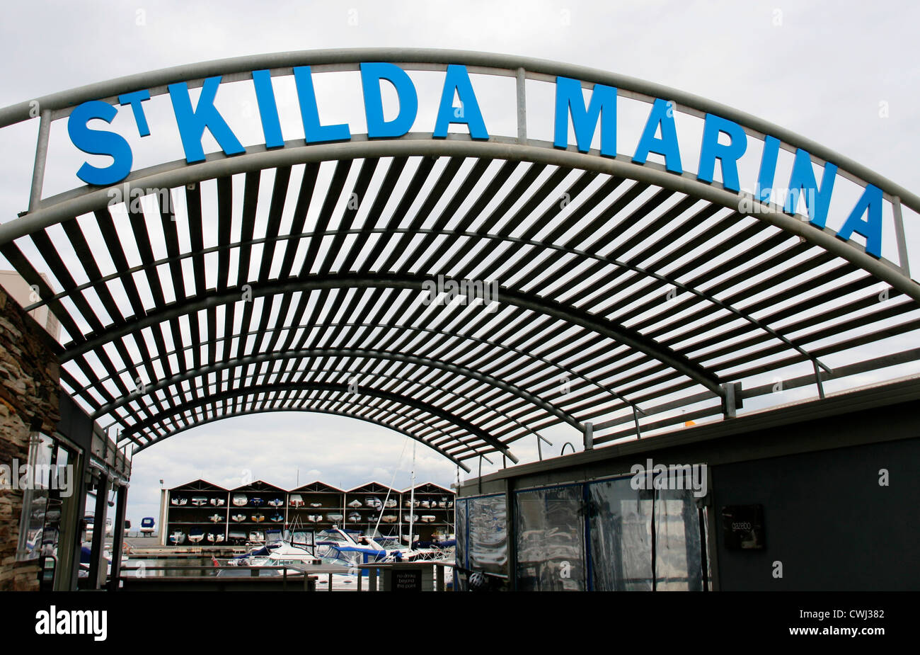 St. Kilda Marina, Melbourne Stock Photo - Alamy