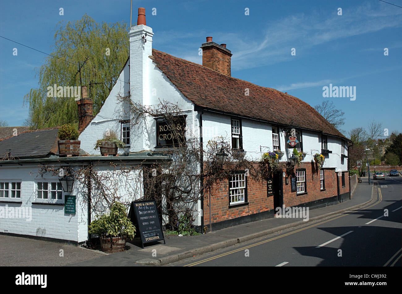 Rose and Crown, St. Michaels Street, St Albans, Hertfordshire, England