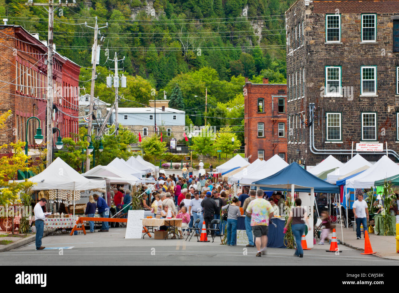 Garlic Festival, Little Falls, Herkimer County, Mohawk Valley, New York