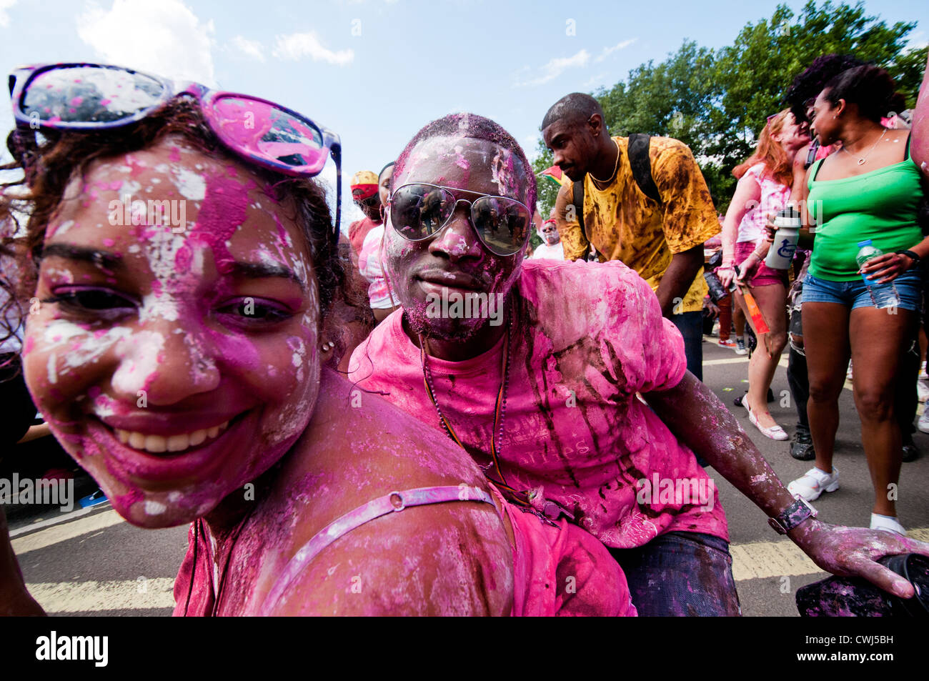 Splattered Body Paint High Resolution Stock Photography and Images - Alamy