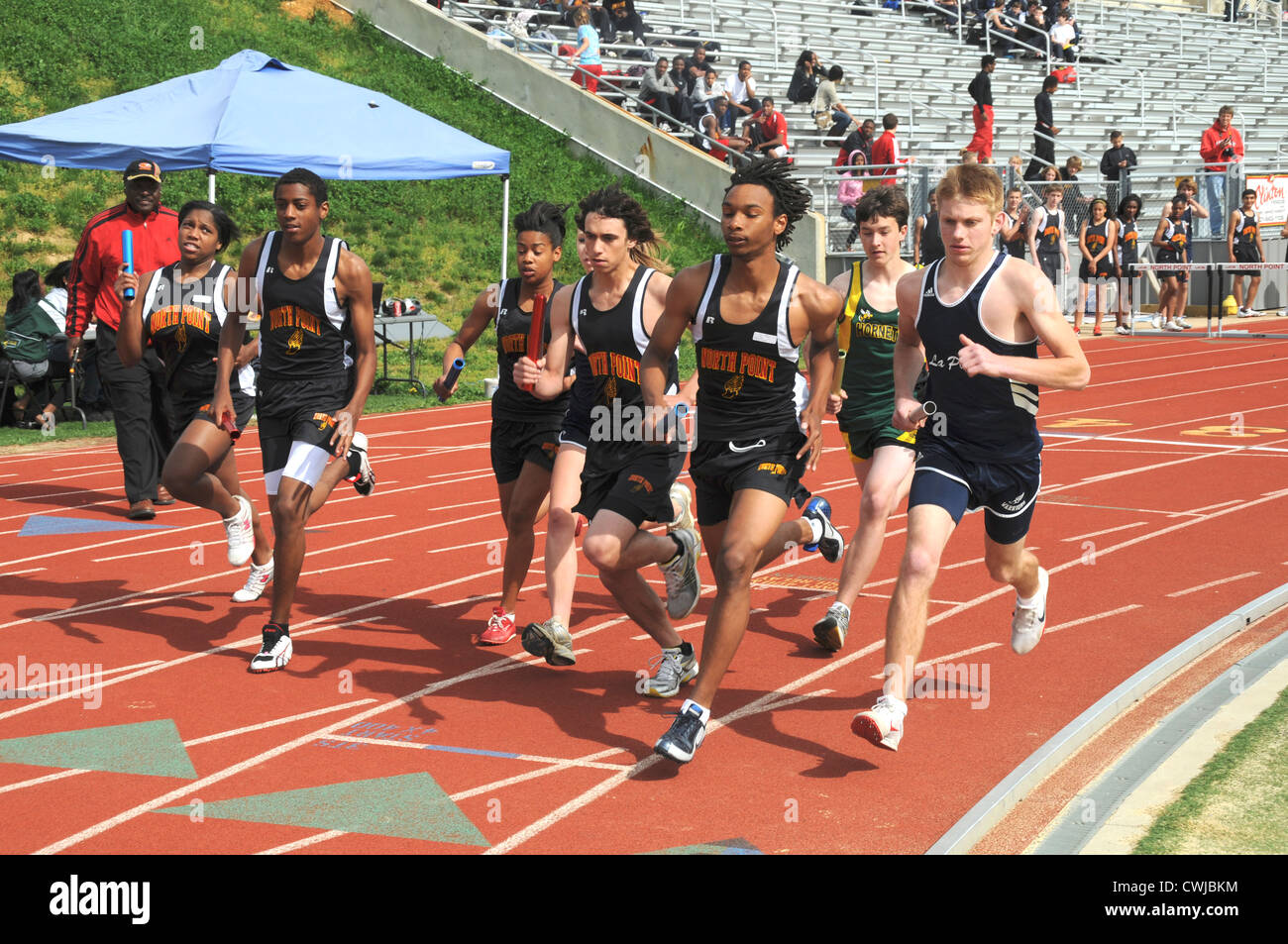 School relay race hires stock photography and images Alamy