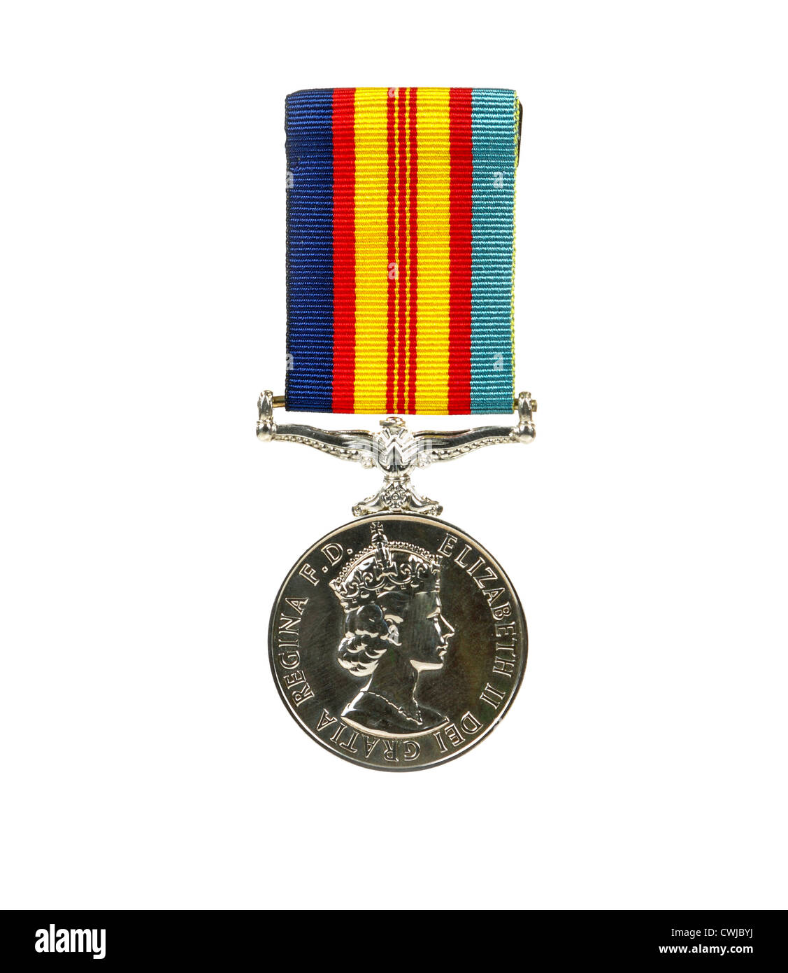 Australian Campaign Medal issued by the Australian Government for active duty in South Vietnam Stock Photo