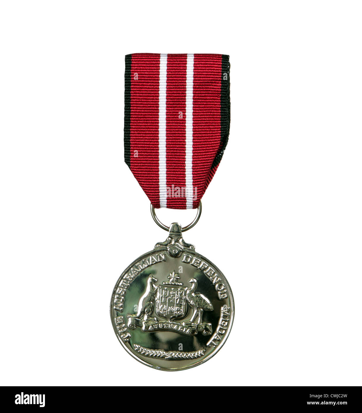 Australian Defence Medal issued by the Australian Government for active duty in South Vietnam Stock Photo