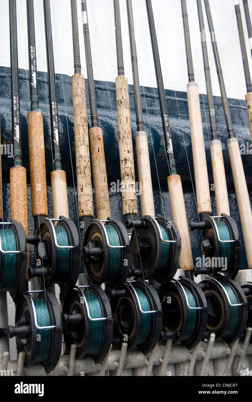 British columbia fishing salmon island hires stock photography and